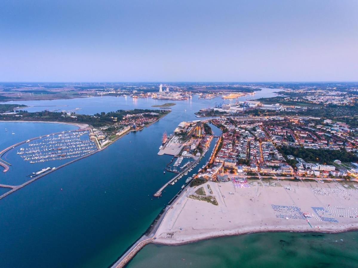 Apartmán Vormann Jantzen, Direkt Am Leuchtturm Rostock Exteriér fotografie