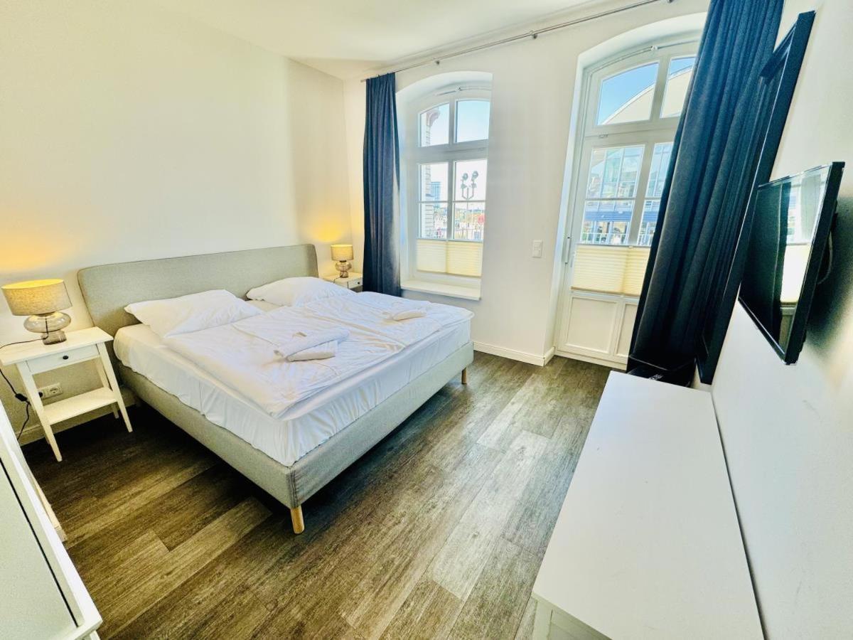 Apartmán Vormann Jantzen, Direkt Am Leuchtturm Rostock Exteriér fotografie