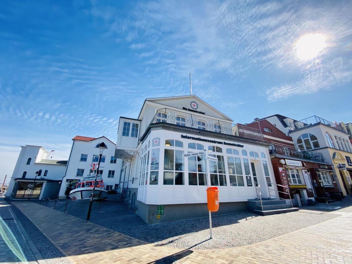 Apartmán Vormann Jantzen, Direkt Am Leuchtturm Rostock Exteriér fotografie